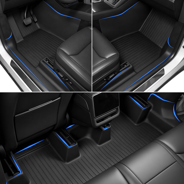 Tesla Model Y Floor Mats - CabinProtect™ Pro Kit Full-Cabin Protection System
