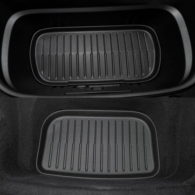 Tesla Model Y Silver Floor Mats & Accessories Kit