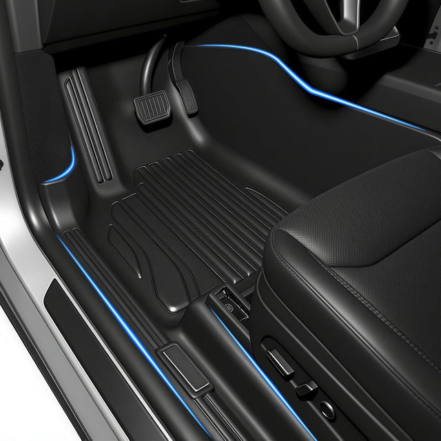 2025-2026 Tesla Model Y Juniper Floor Mats - CabinProtect™ Pro Kit Full-Cabin Protection System